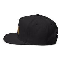 Minimal Capybara Outline Snapback Hat