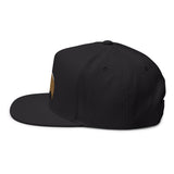Minimal Capybara Outline Snapback Hat