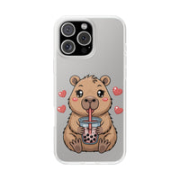 Bubble Tea Bliss with Capy Phone Case