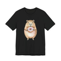 Donut Worry Capy Happy Unisex T-Shirt