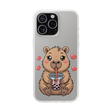 Bubble Tea Bliss with Capy Phone Case