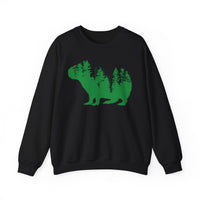 Nature Capybara Forest Silhouette Unisex Sweatshirt