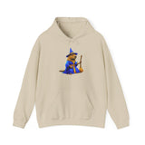 Wizard Capybara in Magic Robe Unisex Hoodie