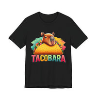Tacobara Funny Capybara Taco Design Unisex T-Shirt