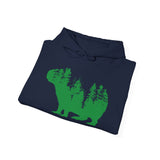 Nature Capybara Forest Silhouette Unisex Hoodie