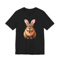 Bunny Ears Capybara Unisex T-Shirt