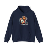 Gamer Capybara with Headset and Controller Unisex Hoodie