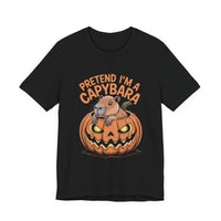 Pretend I’m a Capybara Halloween Unisex T-Shirt