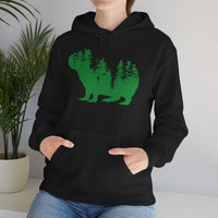 Nature Capybara Forest Silhouette Unisex Hoodie