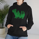 Nature Capybara Forest Silhouette Unisex Hoodie