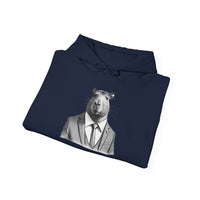 Business Capybara in Suit and Tie Unisex Hoodie