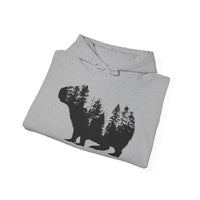 Nature Capybara Forest Silhouette Unisex Hoodie