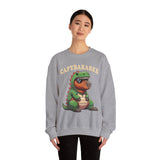 Capybara Rex Dinosaur Costume Design Unisex Sweatshirt