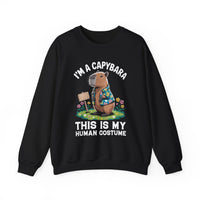 I’m a Capybara This Is My Human Costume Unisex Sweatshirt