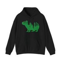 Nature Capybara Forest Silhouette Unisex Hoodie