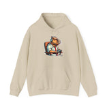 Gamer Capybara with Headset and Controller Unisex Hoodie