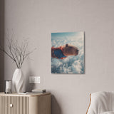 Capy of Steel Canvas Print