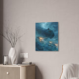 Kaiju Capybara Attack Canvas Print