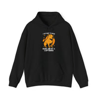 I Just Want To Read Books And Pet A Capybara Unisex Hoodie