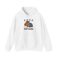 Napybara Funny Sleeping Capybara Design Unisex Hoodie