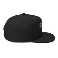 Minimal Capybara Outline Snapback Hat