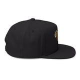 Minimal Capybara Outline Snapback Hat
