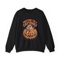 Pretend I’m a Capybara Halloween Unisex Sweatshirt