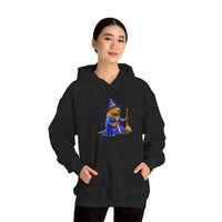 Wizard Capybara in Magic Robe Unisex Hoodie