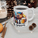 Capybara Bros and Beers Ceramic Mug