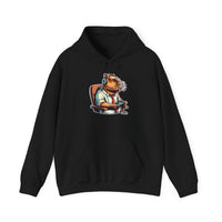 Gamer Capybara with Headset and Controller Unisex Hoodie