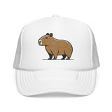 Minimal Capybara Outline Trucker Hat