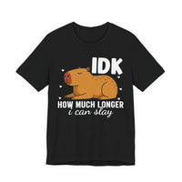 IDK How Much Longer I Can Slay Capybara Unisex T-Shirt