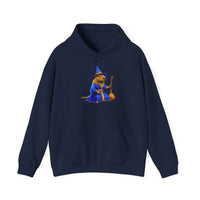 Wizard Capybara in Magic Robe Unisex Hoodie
