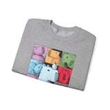 Funny Capybara Rodent Music Tour Vibes Unisex Sweatshirt