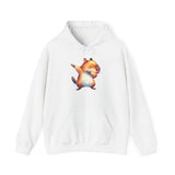 Capybara Doing the Dab Funny Cartoon Unisex Hoodie