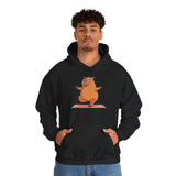 Yoga Capybara Meditation Pose Unisex Hoodie