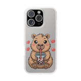 Bubble Tea Bliss with Capy Phone Case