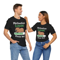 Funny Capybara Motivation Loading Please Wait Unisex T-Shirt