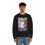 Funny Capybara Rodent Music Tour Vibes Unisex Sweatshirt