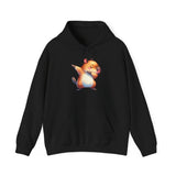 Capybara Doing the Dab Funny Cartoon Unisex Hoodie