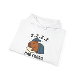 Napybara Funny Sleeping Capybara Design Unisex Hoodie