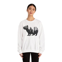 Nature Capybara Forest Silhouette Unisex Sweatshirt