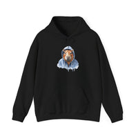 Stylish Capybara in Hoodie Illustration Unisex Hoodie