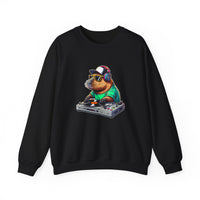 Funny DJ Capybara Graphic Unisex Sweatshirt