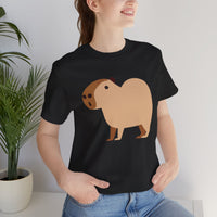 Clean Cartoon Capybara Character Unisex T-Shirt