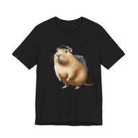 Capybara Goes To School Unisex T-Shirt
