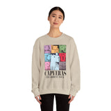 Funny Capybara Rodent Music Tour Vibes Unisex Sweatshirt