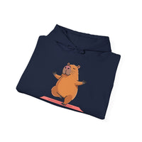 Yoga Capybara Meditation Pose Unisex Hoodie